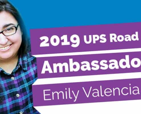 2019 UPS Road Code Ambassador for teen driver safety, Emily Valencia