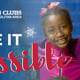 Two girls stand together on a blue background, with text that reads: "Make It Possible"